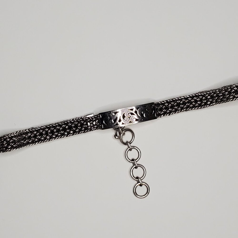 Lois Hill Choker Woven Chain Necklace - Picture 7 of 11